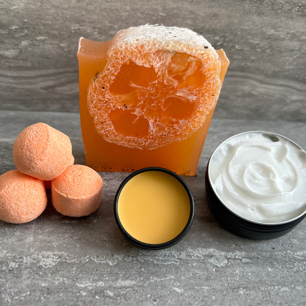 Sweet Orange - Winter Skin Care Pack - Loofah