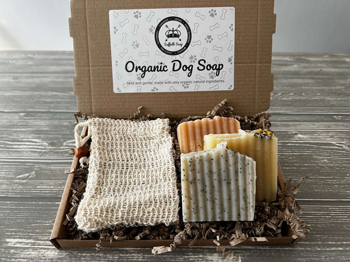Organic Dog Soap Set The Suffolk Soap Co.