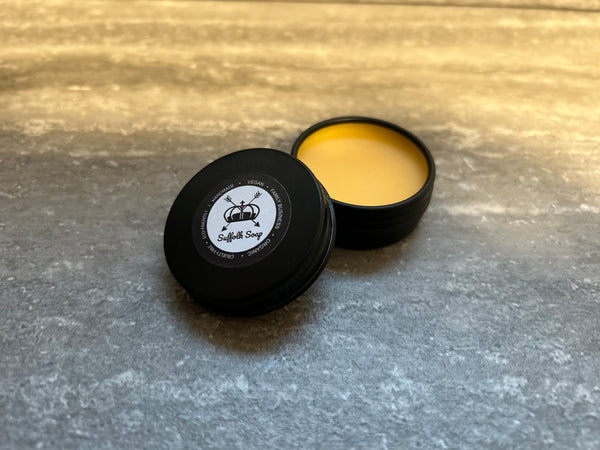 Lip Balm with Tin - Shea Butter, Coconut Oil &  Bee's Wax