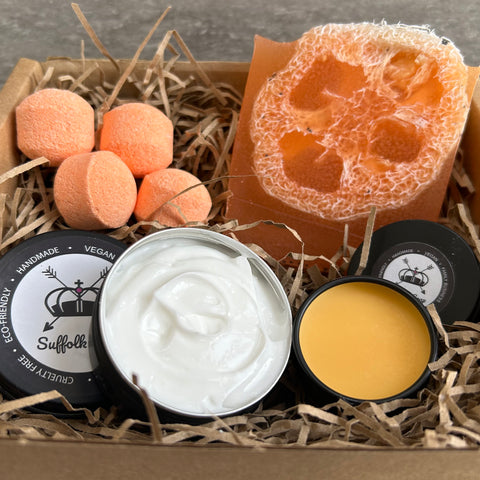 Sweet Orange - Winter Skin Care Pack - Loofah