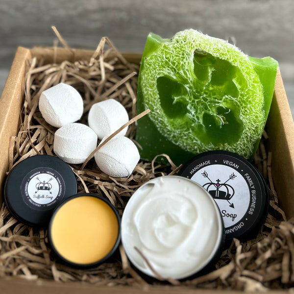 Lime & Coconut - Winter Skin Care Pack - Loofah
