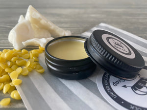 Lip Balm with Tin - Shea Butter, Coconut Oil &  Bee's Wax